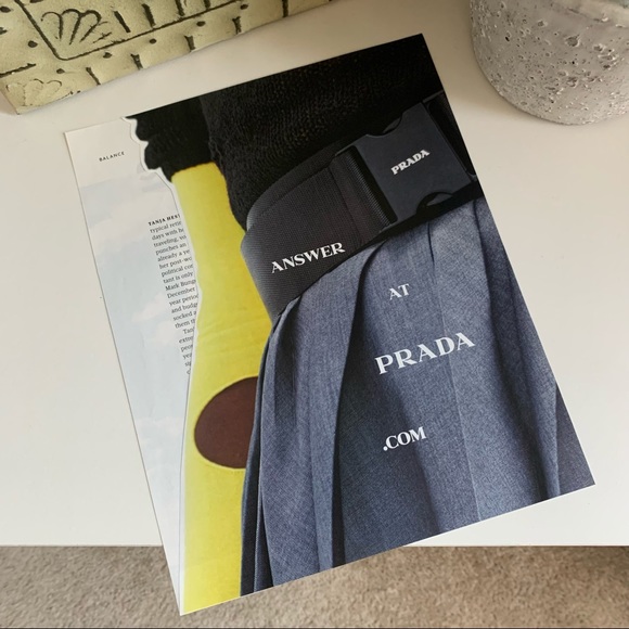 Prada Theme Handmade 8x10 Fashion Collage - Picture 4 of 12